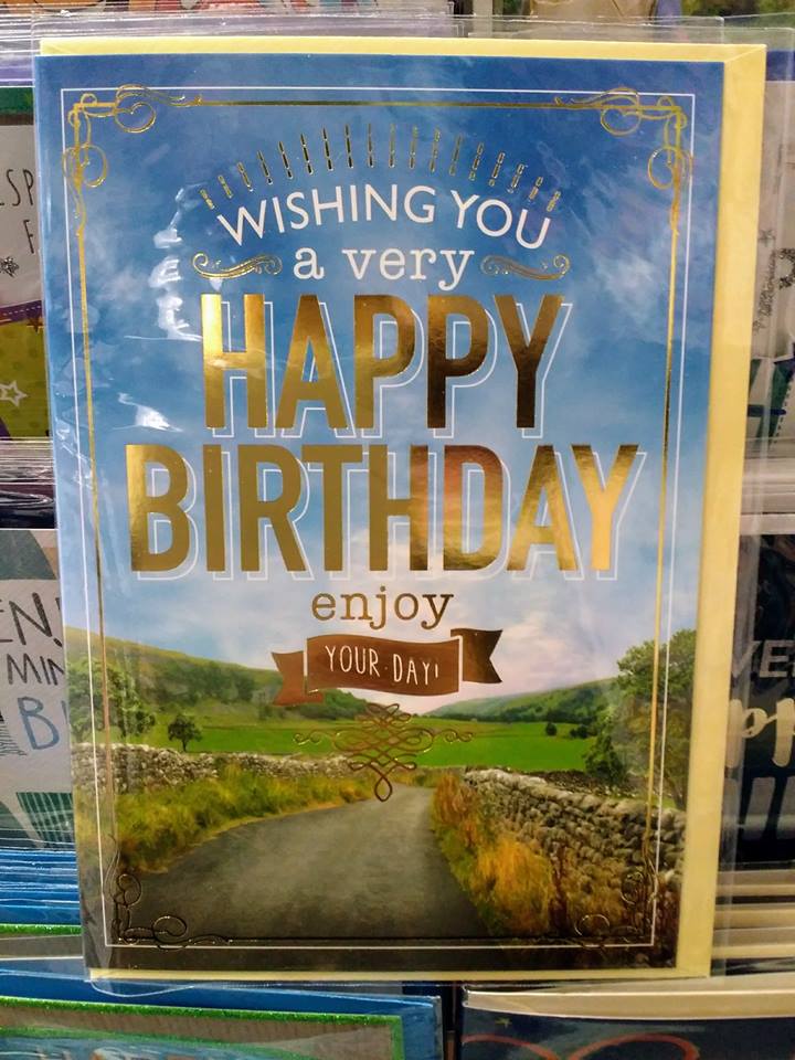 Open Male Birthday Cards The Little Card Shop